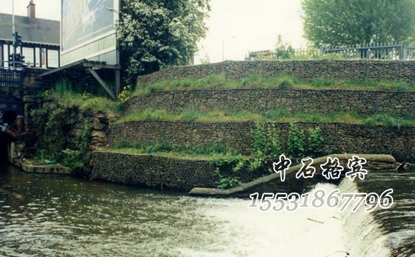 抗沖刷格賓網護岸